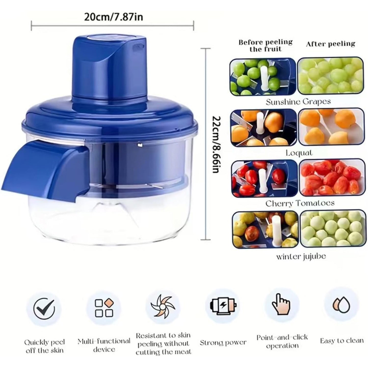 Une epulcheure fruit et legume eleerique